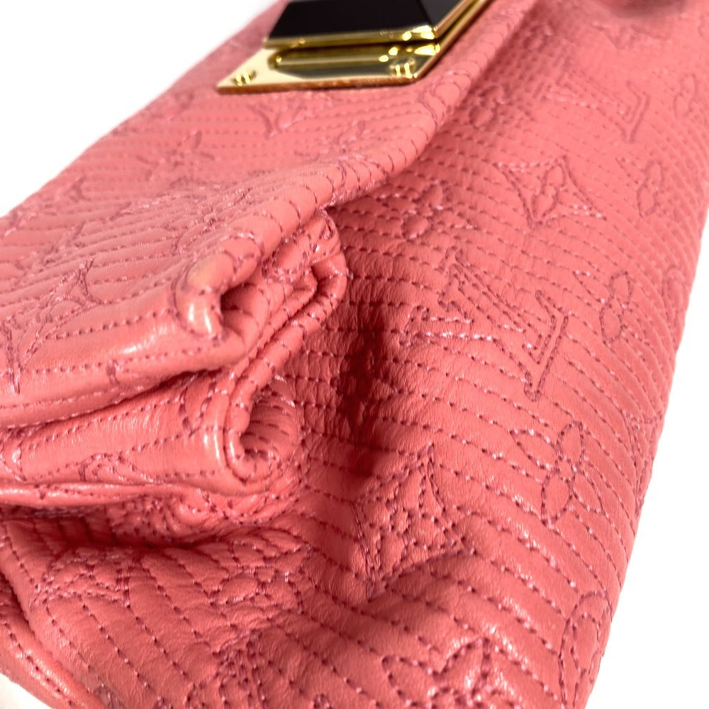 LOUIS VUITTON M40501 Monogram Motard Pochette Altaïr Flap Pouch with Mirror Charm, Unisex Clutch Bag, Rose Pink