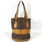 LOUIS VUITTON T42238 モノグラム バケットPM バケツ バケット PM USA アメリカ 限定 トートバッグ カバン ハンドバッグ モノグラムキャンバス レディース ブラウン