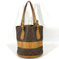 LOUIS VUITTON T42238 モノグラム バケットPM バケツ バケット PM USA アメリカ 限定 トートバッグ カバン ハンドバッグ モノグラムキャンバス レディース ブラウン