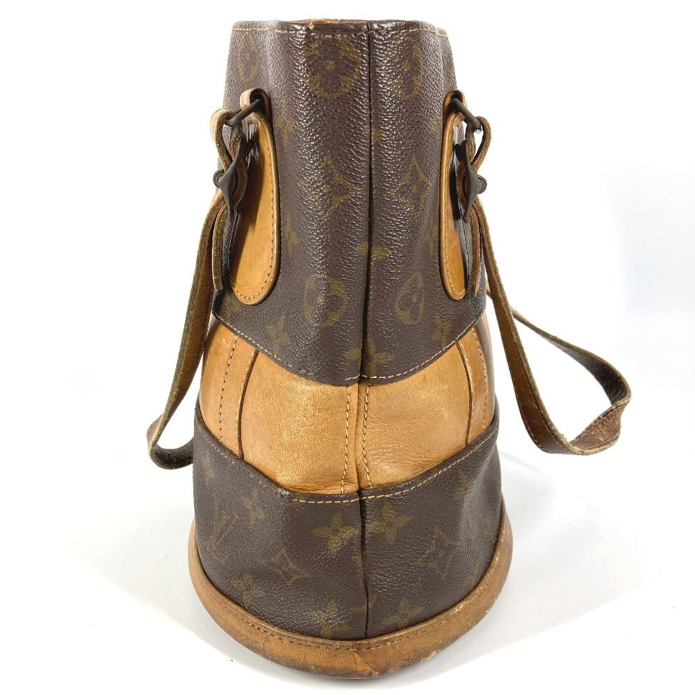 LOUIS VUITTON T42238 モノグラム バケットPM バケツ バケット PM USA アメリカ 限定 トートバッグ カバン ハンドバッグ モノグラムキャンバス レディース ブラウン