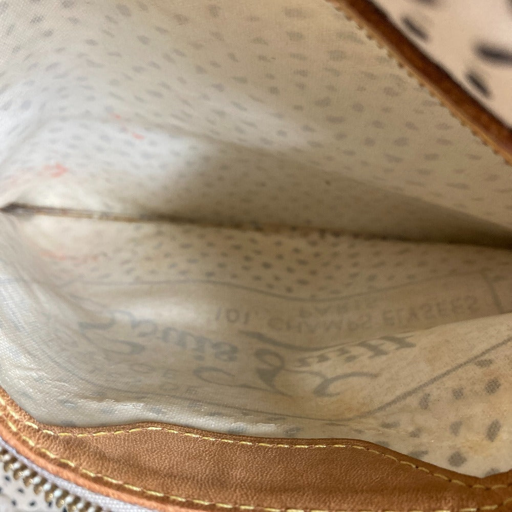 LOUIS VUITTON M40684 Monogram Pumpkin Dot Neverfull MM Tote/Shoulder Bag in Collaboration with Yayoi Kusama, Monogram Canvas, Brown, Women's