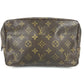 LOUIS VUITTON M47524 モノグラム トゥルーストワレット23 トゥルーストワレット 23 メイクポーチ 化粧ポーチ クラッチバッグ セカンドバッグ 化粧ポーチ モノグラムキャンバス ユニセックス ブラウン