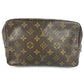 LOUIS VUITTON M47524 モノグラム トゥルーストワレット23 トゥルーストワレット 23 メイクポーチ 化粧ポーチ クラッチバッグ セカンドバッグ 化粧ポーチ モノグラムキャンバス ユニセックス ブラウン