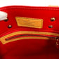 LOUIS VUITTON M91088 Monogram Vernis Reed PM Tote Bag/Handbag in Monogram Vernis Canvas, Unisex, Rouge Red