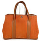 HERMES Garden Party 36 PM Garden Party 36 Bag, Handbag, Shoulder Bag, Tote Bag, Leather/Canvas, Unisex, Orange