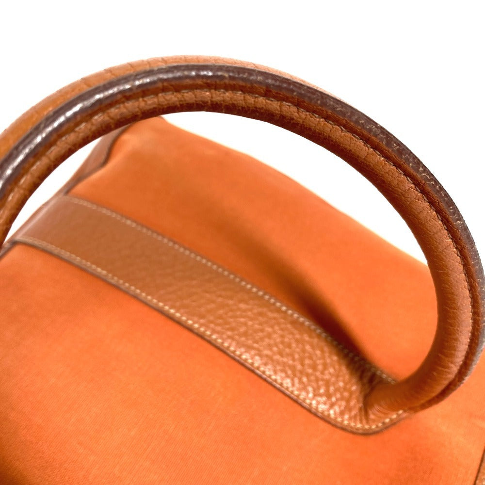HERMES Garden Party 36 PM Garden Party 36 Bag, Handbag, Shoulder Bag, Tote Bag, Leather/Canvas, Unisex, Orange