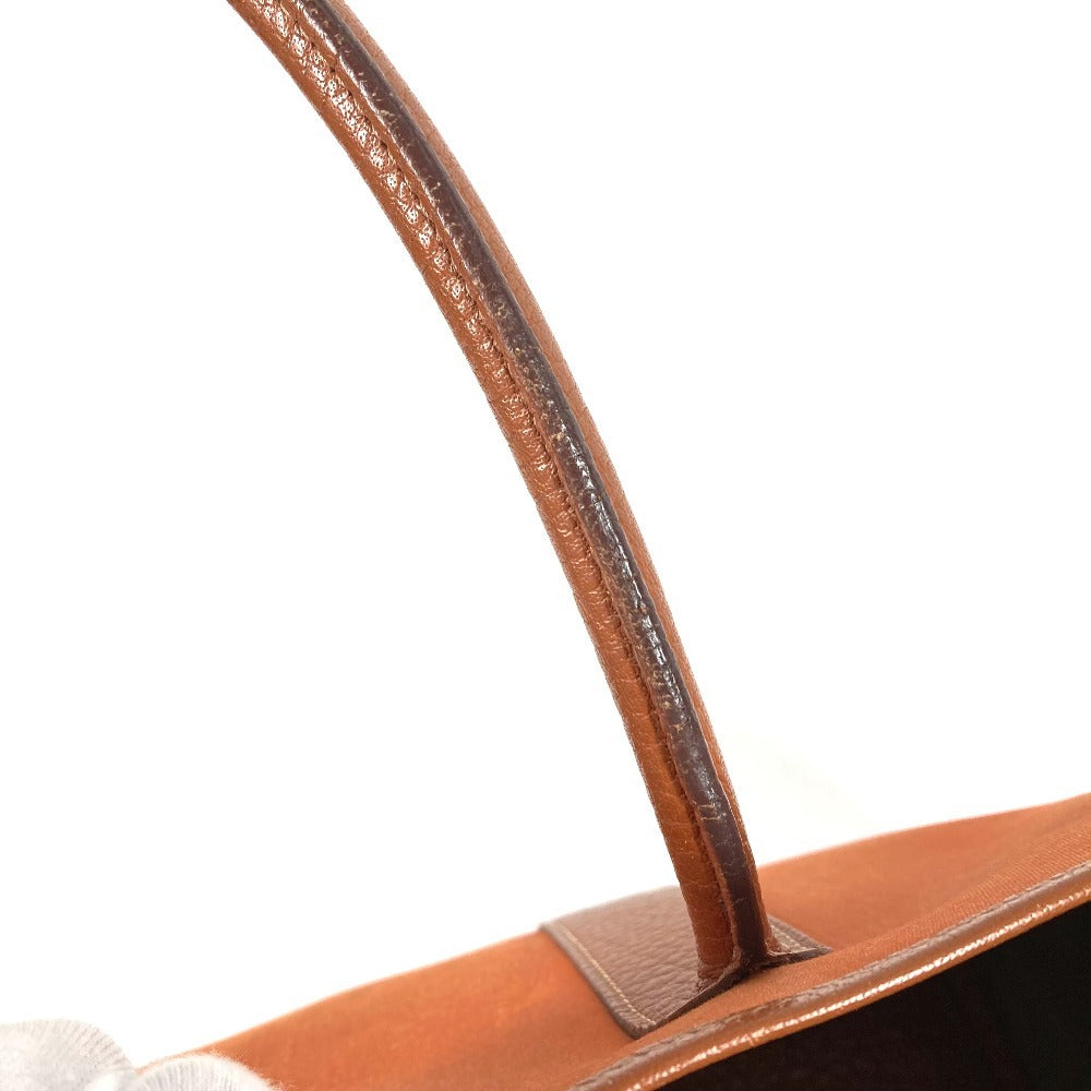 HERMES Garden Party 36 PM Garden Party 36 Bag, Handbag, Shoulder Bag, Tote Bag, Leather/Canvas, Unisex, Orange
