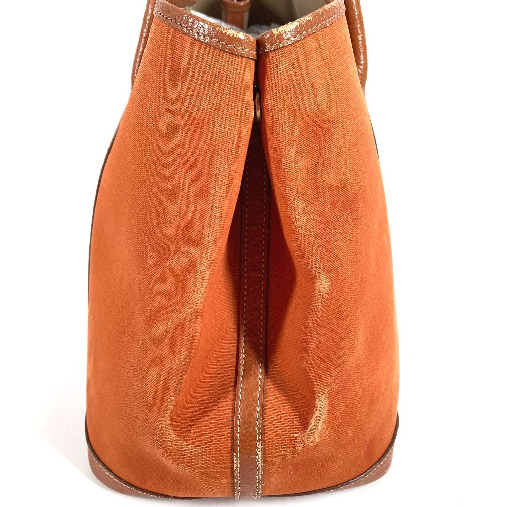 HERMES Garden Party 36 PM Garden Party 36 Bag, Handbag, Shoulder Bag, Tote Bag, Leather/Canvas, Unisex, Orange