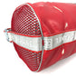 CHANEL Sport CC Coco Mark Logo Cylindrical Drum-Shaped Shoulder Bag, Rubber, Unisex, Red