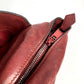HERMES Caravan Horizontal MM Tote/Shoulder Bag, Leather, Unisex, Red