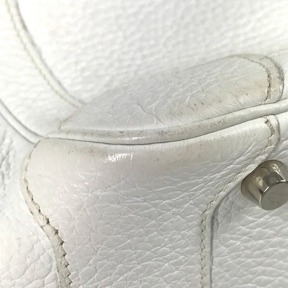 HERMES ボックスバッグ オムニバスPM オムニバス PM カバン ミニボストンバッグ ボックス BOX ハンドバッグ トリヨンクレマンス ユニセックス ホワイト