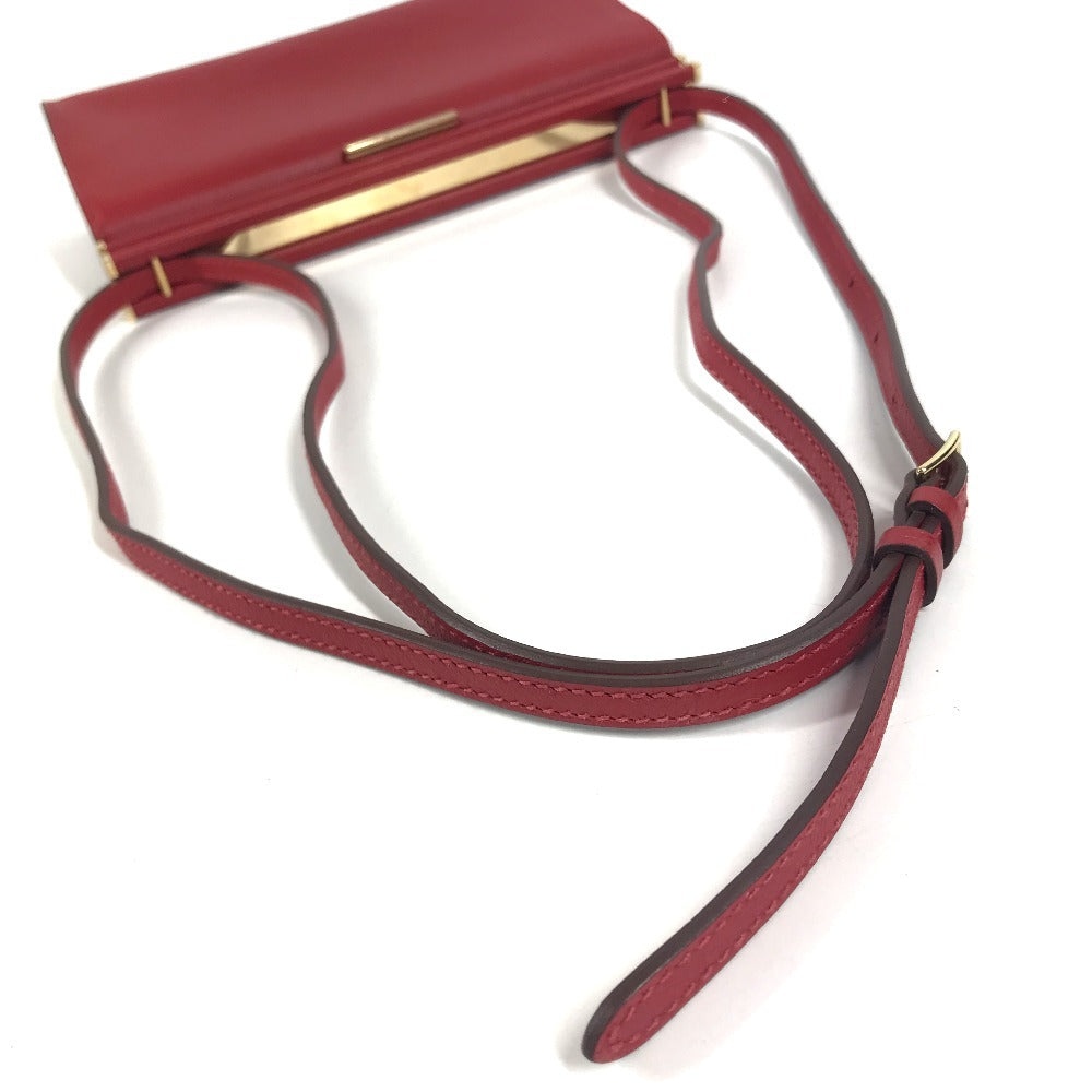 HERMES エルメス・クリックH21 エルメス・クリックH 21 2WAYバッグ 斜め掛け カバン クラッチバッグ ショルダーバッグ レディース ルージュピマン レッド