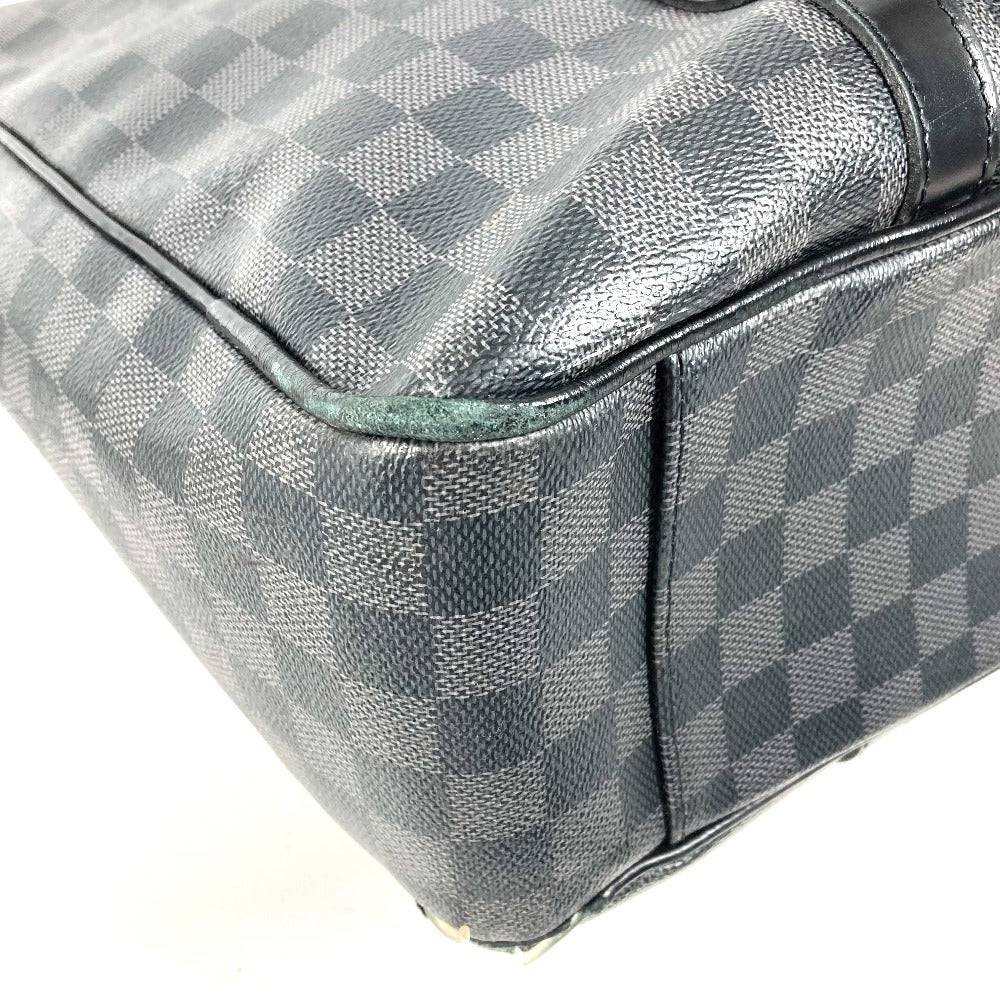 LOUIS VUITTON N51192 ダミエグラフィット タダオ トートバッグ 縦型 カバン 斜め掛け 2WAYバッグ ショルダーバッグ ダミエグラフィットキャンバス ユニセックス ブラック