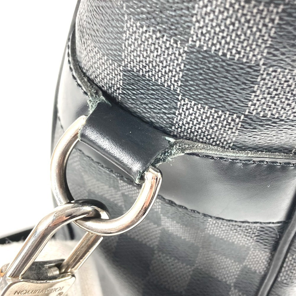 LOUIS VUITTON N51192 ダミエグラフィット タダオ トートバッグ 縦型 カバン 斜め掛け 2WAYバッグ ショルダーバッグ ダミエグラフィットキャンバス ユニセックス ブラック
