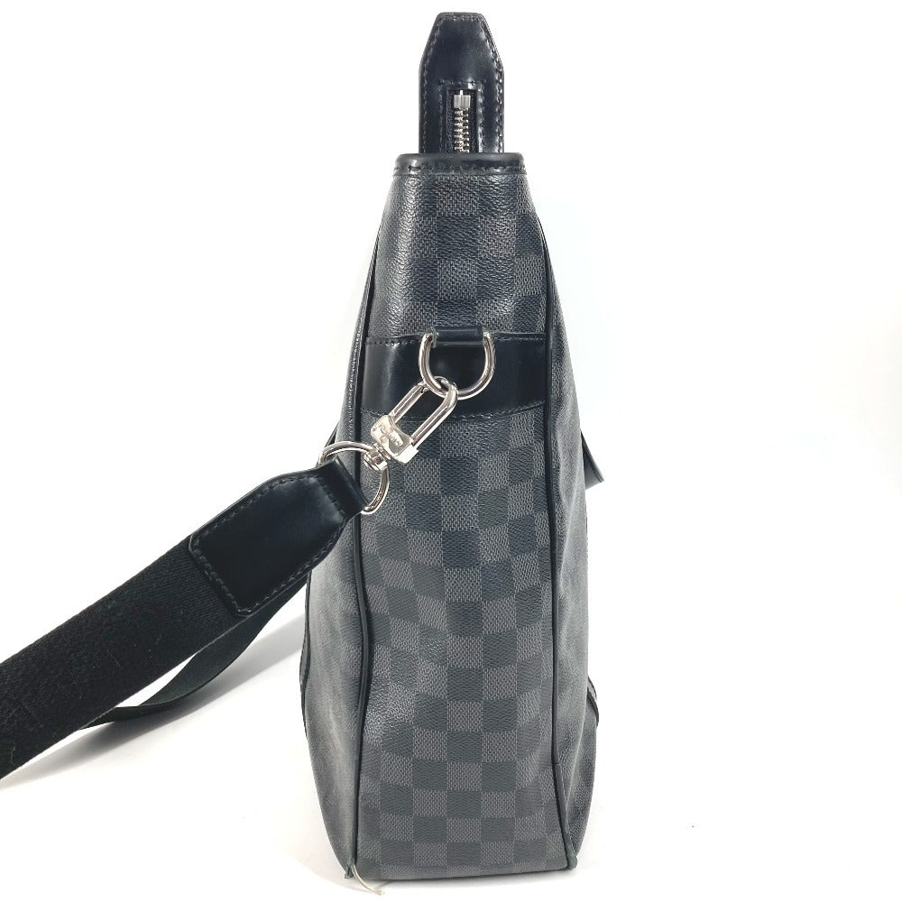 LOUIS VUITTON N51192 ダミエグラフィット タダオ トートバッグ 縦型 カバン 斜め掛け 2WAYバッグ ショルダーバッグ ダミエグラフィットキャンバス ユニセックス ブラック