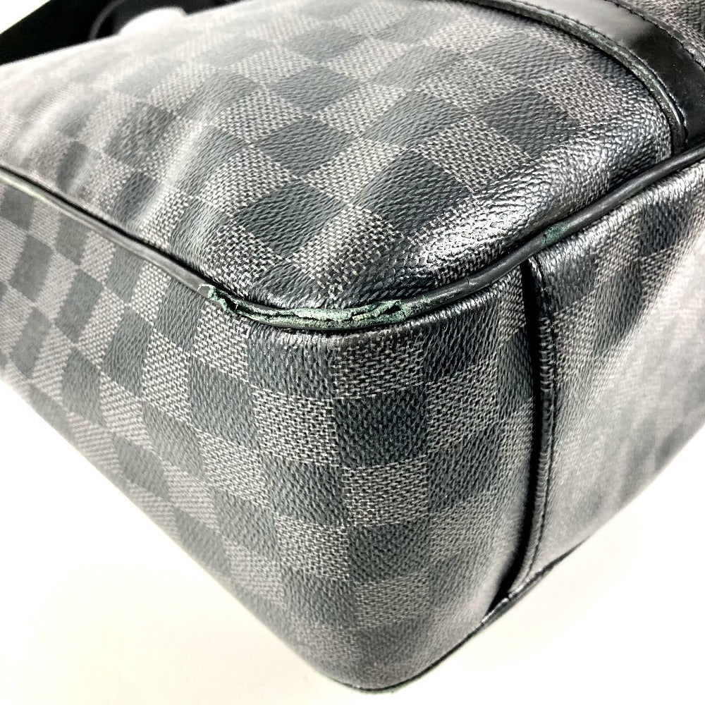 LOUIS VUITTON N51192 ダミエグラフィット タダオ トートバッグ 縦型 カバン 斜め掛け 2WAYバッグ ショルダーバッグ ダミエグラフィットキャンバス ユニセックス ブラック