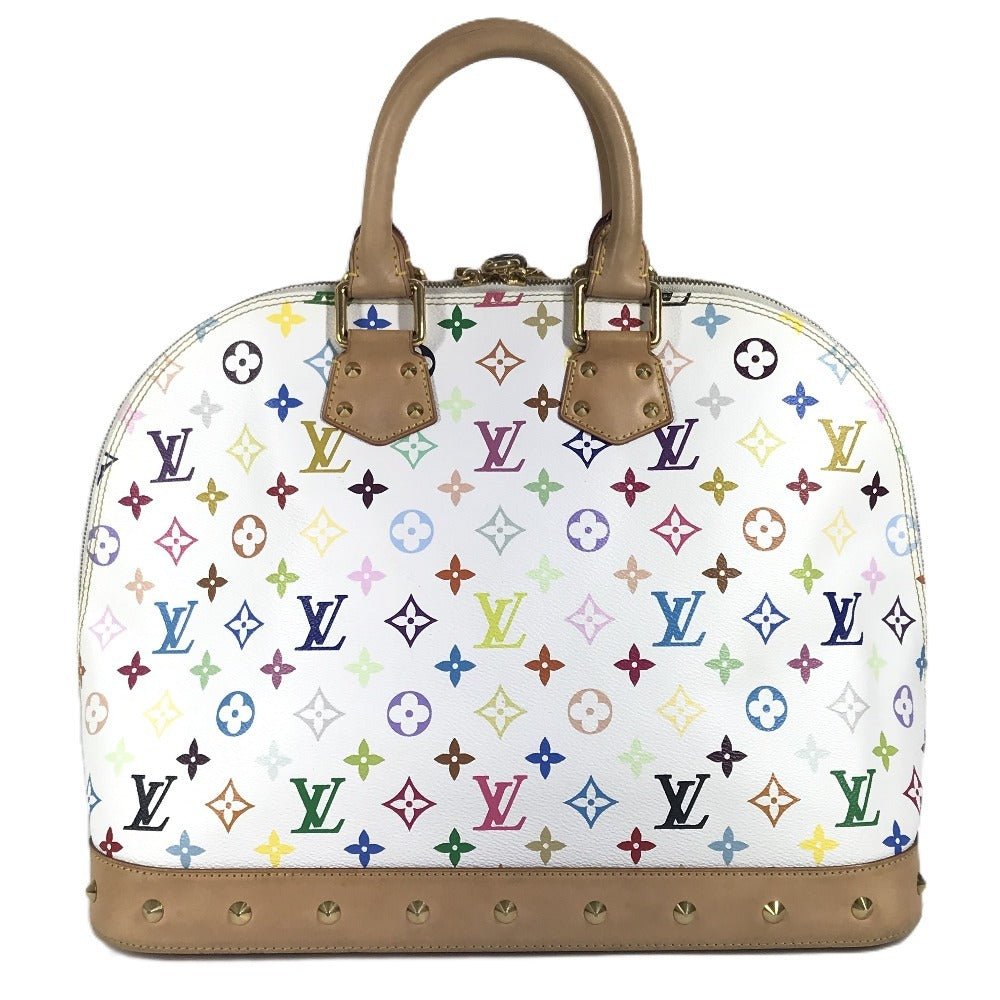 LOUIS VUITTON M40441 モノグラムマルチカラー アルマGM カバン トートバッグ ハンドバッグ モノグラムマルチカラーキャンバス ユニセックス ブロン ホワイト
