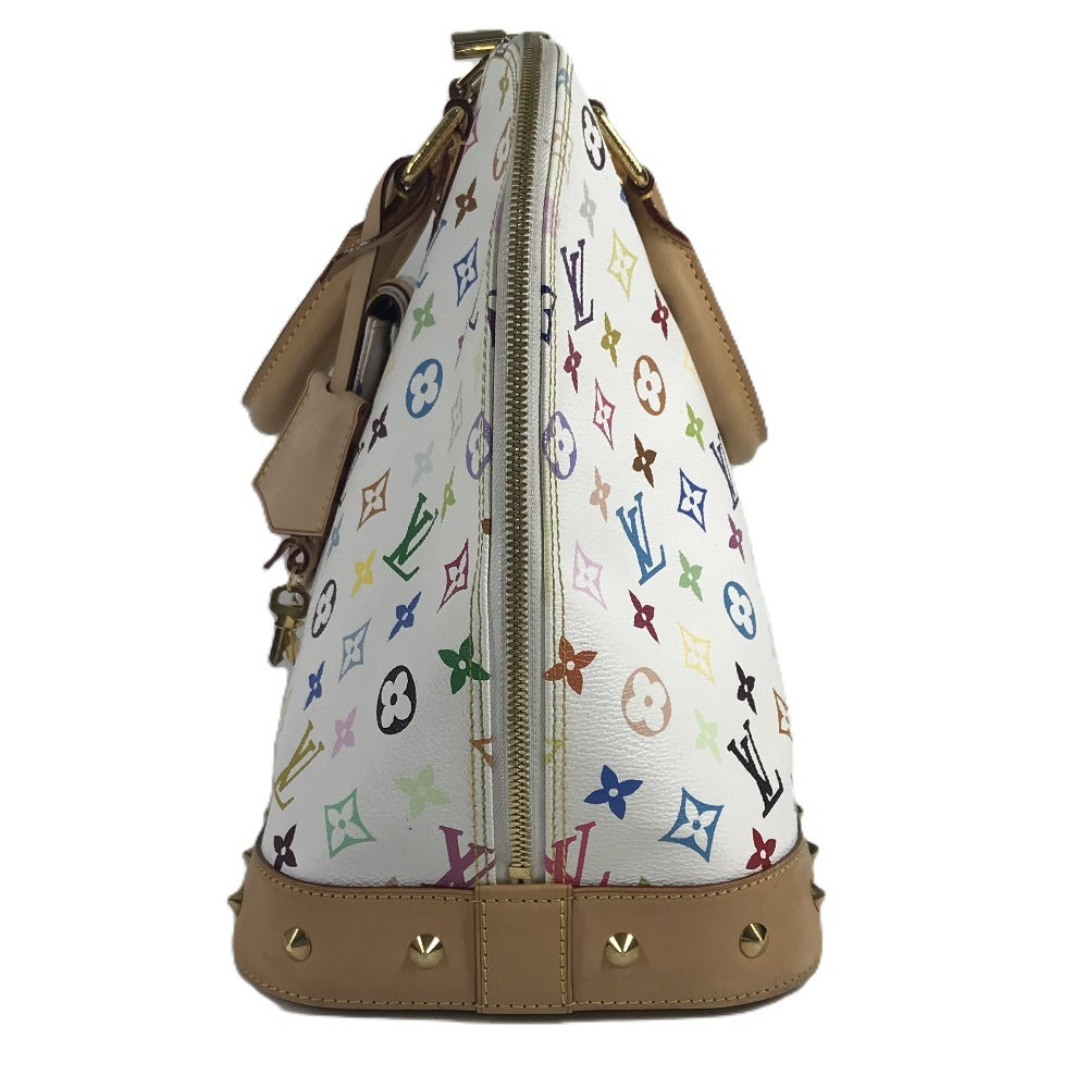 LOUIS VUITTON M40441 モノグラムマルチカラー アルマGM カバン トートバッグ ハンドバッグ モノグラムマルチカラーキャンバス ユニセックス ブロン ホワイト