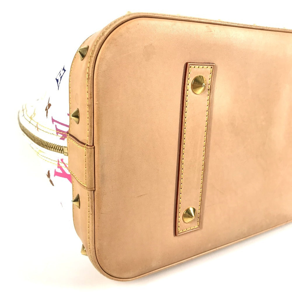 LOUIS VUITTON M40441 モノグラムマルチカラー アルマGM カバン トートバッグ ハンドバッグ モノグラムマルチカラーキャンバス ユニセックス ブロン ホワイト