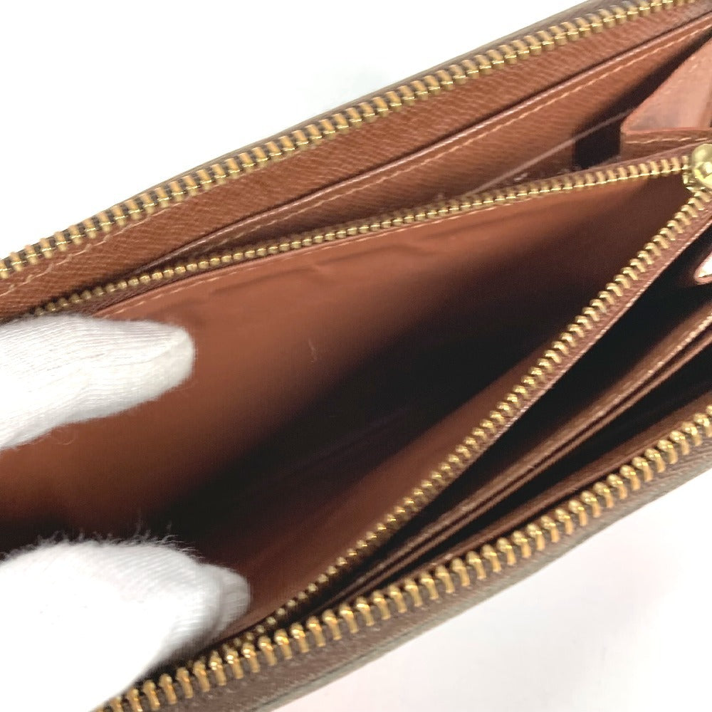LOUIS VUITTON M93759 モノグラム ローズ スティーブンスプラウス ジッピーウォレット ラウンドファスナー ロングウォレット 長財布 モノグラムキャンバス レディース ブラウン