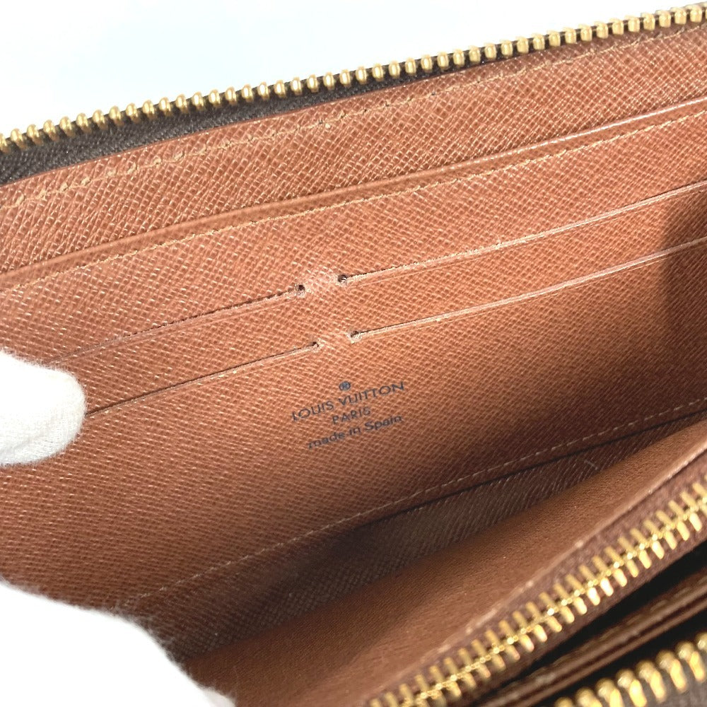 LOUIS VUITTON M93759 モノグラム ローズ スティーブンスプラウス ジッピーウォレット ラウンドファスナー ロングウォレット 長財布 モノグラムキャンバス レディース ブラウン