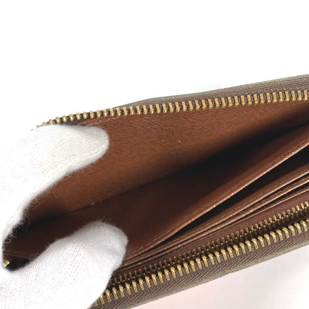 LOUIS VUITTON M93759 モノグラム ローズ スティーブンスプラウス ジッピーウォレット ラウンドファスナー ロングウォレット 長財布 モノグラムキャンバス レディース ブラウン