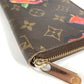LOUIS VUITTON M93759 モノグラム ローズ スティーブンスプラウス ジッピーウォレット ラウンドファスナー ロングウォレット 長財布 モノグラムキャンバス レディース ブラウン