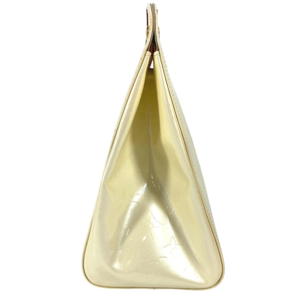 LOUIS VUITTON M91378 Monogram Vernis Maple Drive Bag Handbag Monogram Vernis Canvas Women's Perle White