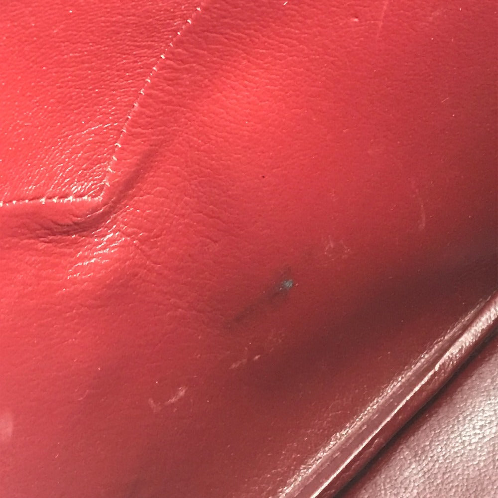 HERMES ヴィンテージ イルドヴォ― カバン トートバッグ トリコロールカラー ハンドバッグ ボックスカーフ レディース ネイビー