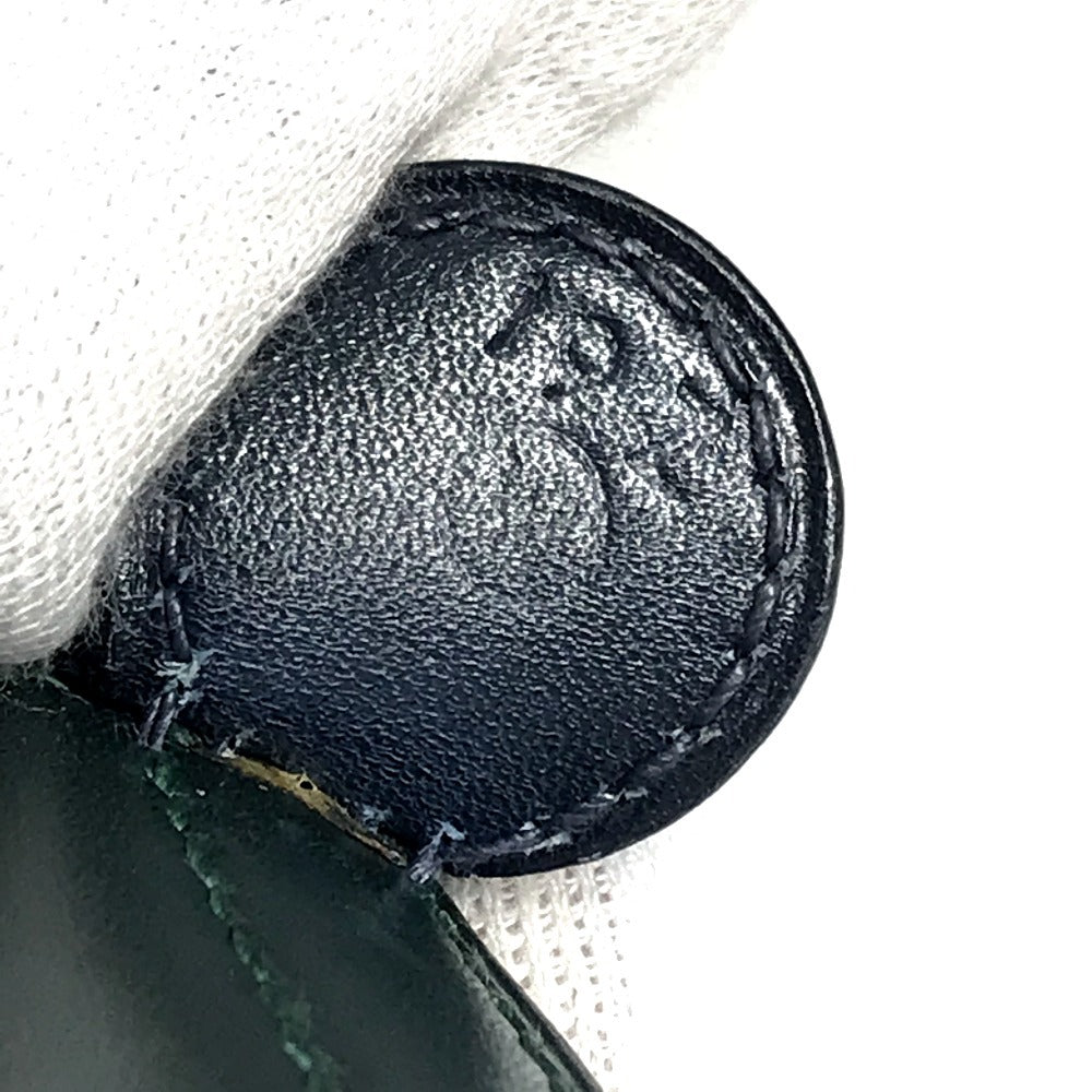 HERMES ヴィンテージ イルドヴォ― カバン トートバッグ トリコロールカラー ハンドバッグ ボックスカーフ レディース ネイビー