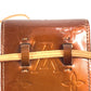 LOUIS VUITTON M91156 Monogram Vernis Green Tobacco Case Pouch Crossbody Shoulder Bag Cigarette Case Monogram Vernis Unisex Bronze Brown