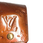 LOUIS VUITTON M91156 Monogram Vernis Green Tobacco Case Pouch Crossbody Shoulder Bag Cigarette Case Monogram Vernis Unisex Bronze Brown