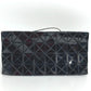 ISSEY MIYAKE BAOBAO バオバオ セカンドバッグ ポーチ ストラップ付 クラッチバッグ PVC ユニセックス ブラック