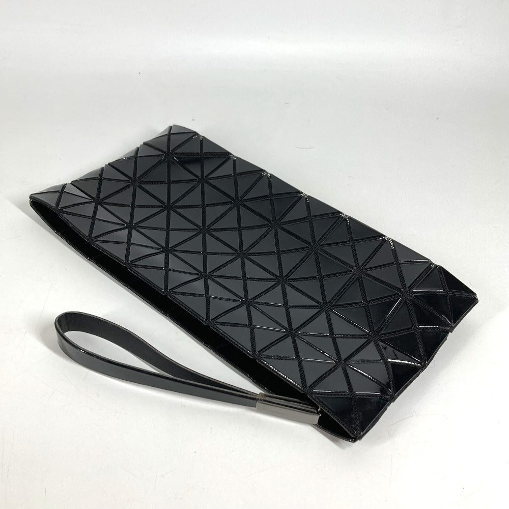ISSEY MIYAKE BAOBAO バオバオ セカンドバッグ ポーチ ストラップ付 クラッチバッグ PVC ユニセックス ブラック