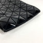 ISSEY MIYAKE BAOBAO バオバオ セカンドバッグ ポーチ ストラップ付 クラッチバッグ PVC ユニセックス ブラック