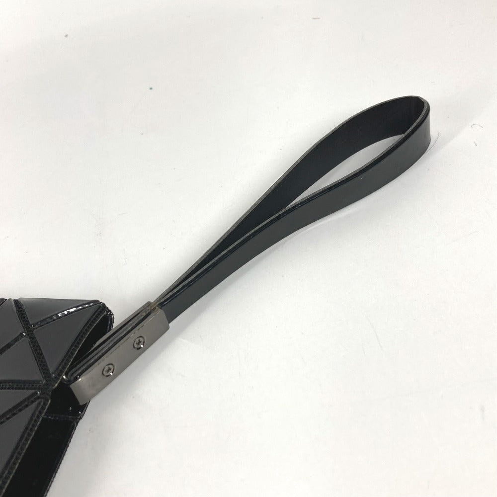 ISSEY MIYAKE BAOBAO バオバオ セカンドバッグ ポーチ ストラップ付 クラッチバッグ PVC ユニセックス ブラック