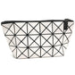 ISSEY MIYAKE BAOBAO กระเป๋าเครื่องสำอาง กระเป๋าใส่เครื่องสำอาง กระเป๋าคลัตช์ กระเป๋าอเนกประสงค์ PVC สีขาว unisex