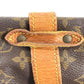 LOUIS VUITTON M42254 Monogram Saumur 35 Shoulder Bag, Crossbody Flap, Monogram Canvas, Unisex, Brown