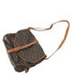 LOUIS VUITTON M42254 Monogram Saumur 35 Shoulder Bag, Crossbody Flap, Monogram Canvas, Unisex, Brown