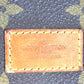 LOUIS VUITTON M42254 Monogram Saumur 35 Shoulder Bag, Crossbody Flap, Monogram Canvas, Unisex, Brown