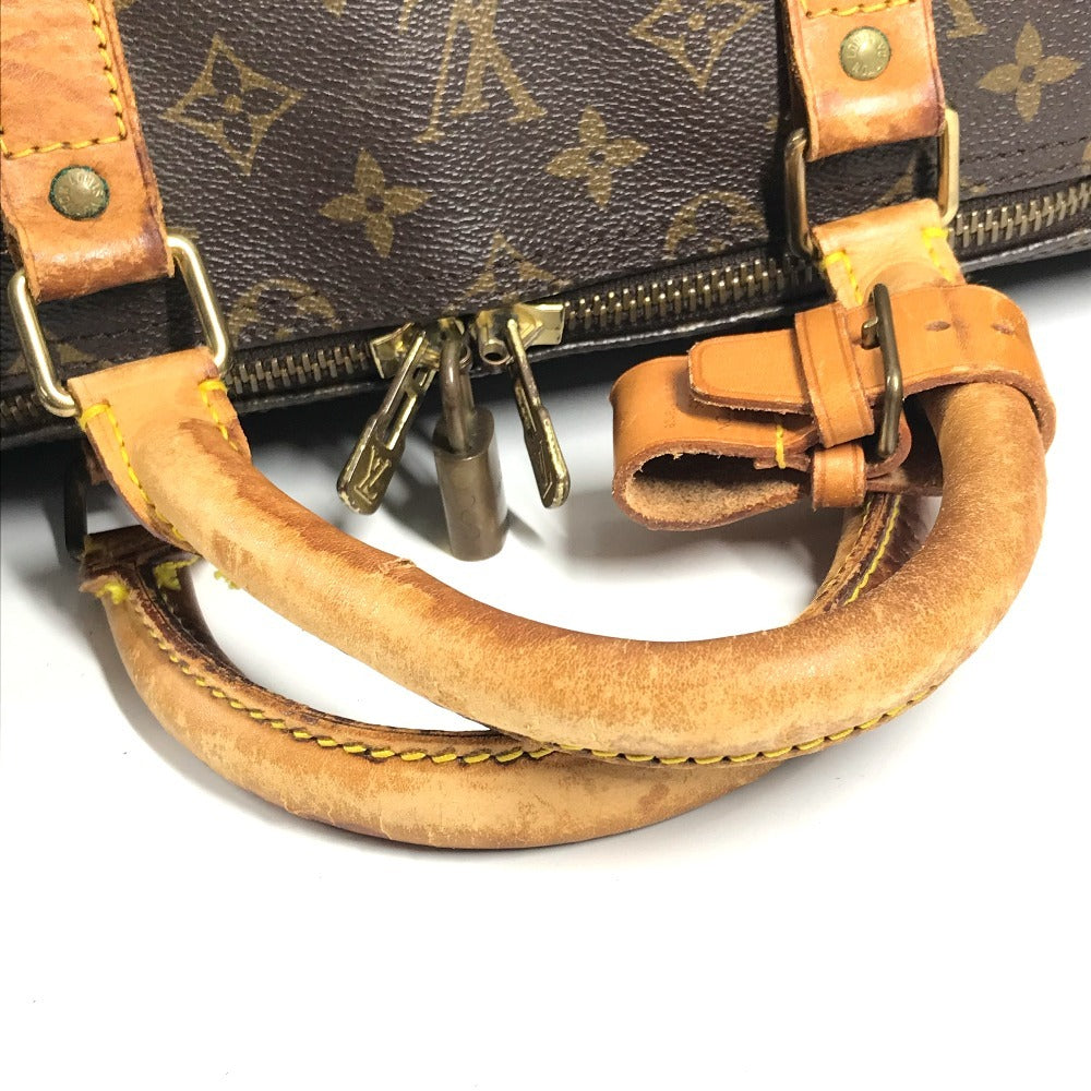 LOUIS VUITTON M41414 Monogram Keepall Bandouliere 55 Bag Travel Bag Handbag Boston Bag Monogram Canvas Unisex Brown