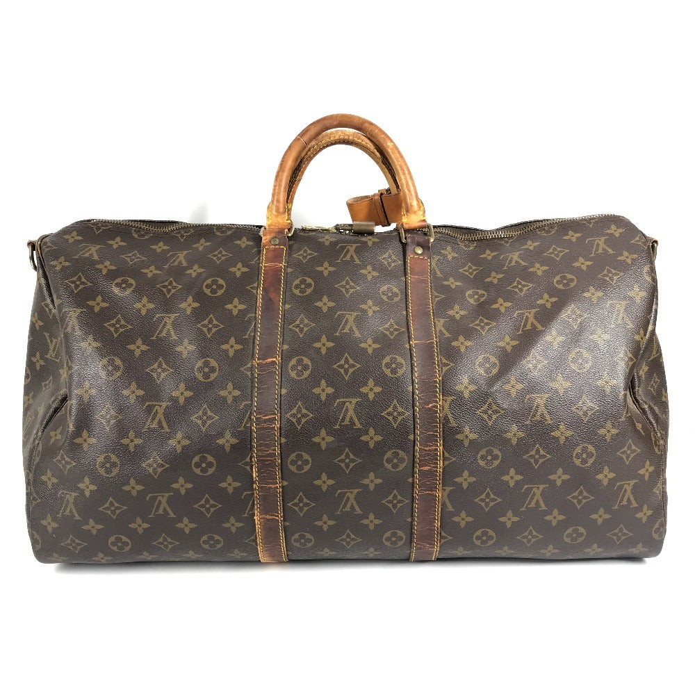 LOUIS VUITTON M41414 Monogram Keepall Bandouliere 55 Bag Travel Bag Handbag Boston Bag Monogram Canvas Unisex Brown