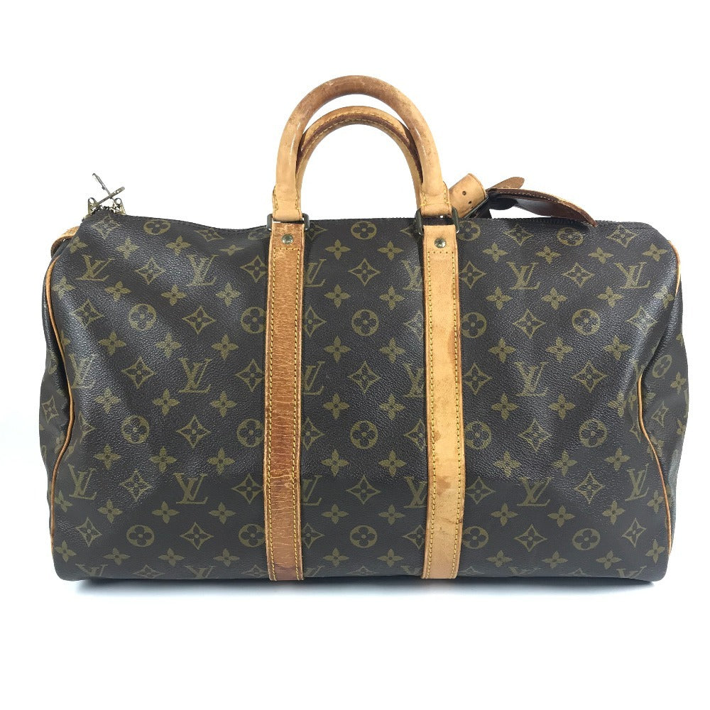 LOUIS VUITTON M41428 モノグラム キーポル45 キーポル 45 カバン 旅行バッグ トラベルバッグ ハンドバッグ ボストンバッグ モノグラムキャンバス ユニセックス ブラウン