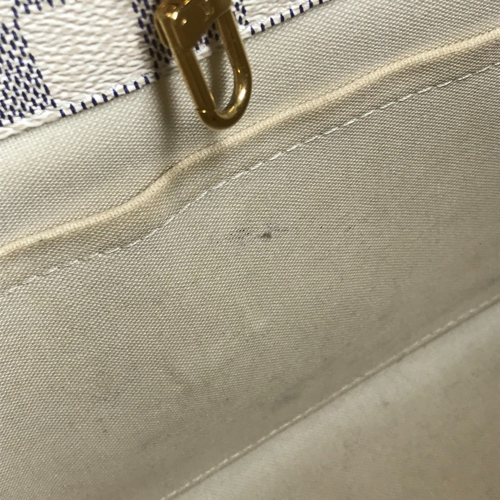 LOUIS VUITTON N41376 ダミエアズール カバPM カバ PM 肩掛け カバン トートバッグ ショルダーバッグ ダミエアズールキャンバス レディース ホワイト