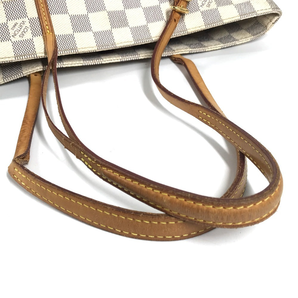 LOUIS VUITTON N41376 ダミエアズール カバPM カバ PM 肩掛け カバン トートバッグ ショルダーバッグ ダミエアズールキャンバス レディース ホワイト