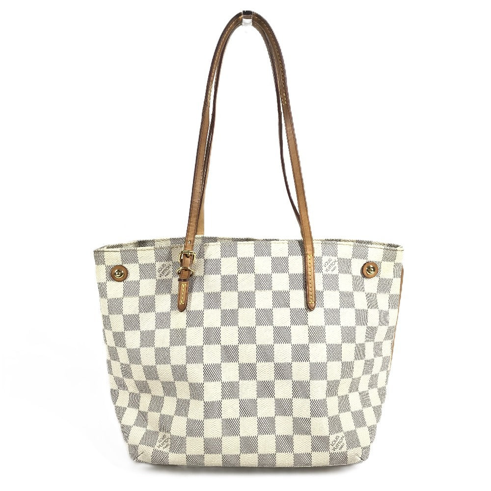 LOUIS VUITTON N41376 ダミエアズール カバPM カバ PM 肩掛け カバン トートバッグ ショルダーバッグ ダミエアズールキャンバス レディース ホワイト