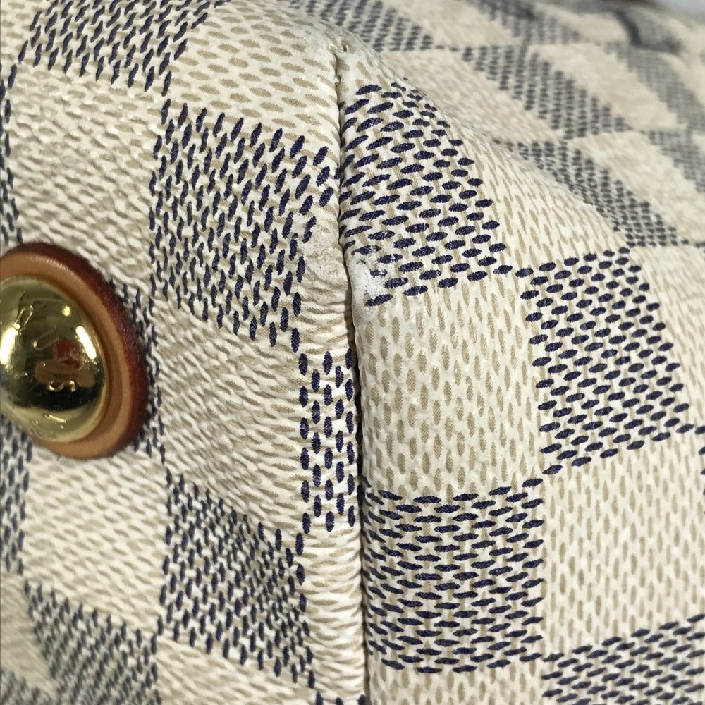 LOUIS VUITTON N41376 ダミエアズール カバPM カバ PM 肩掛け カバン トートバッグ ショルダーバッグ ダミエアズールキャンバス レディース ホワイト