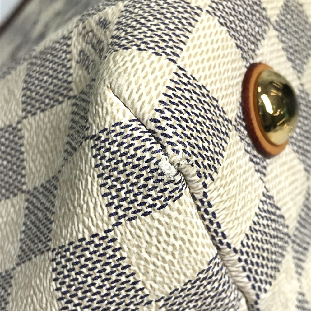 LOUIS VUITTON N41376 ダミエアズール カバPM カバ PM 肩掛け カバン トートバッグ ショルダーバッグ ダミエアズールキャンバス レディース ホワイト