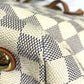 LOUIS VUITTON N41376 ダミエアズール カバPM カバ PM 肩掛け カバン トートバッグ ショルダーバッグ ダミエアズールキャンバス レディース ホワイト