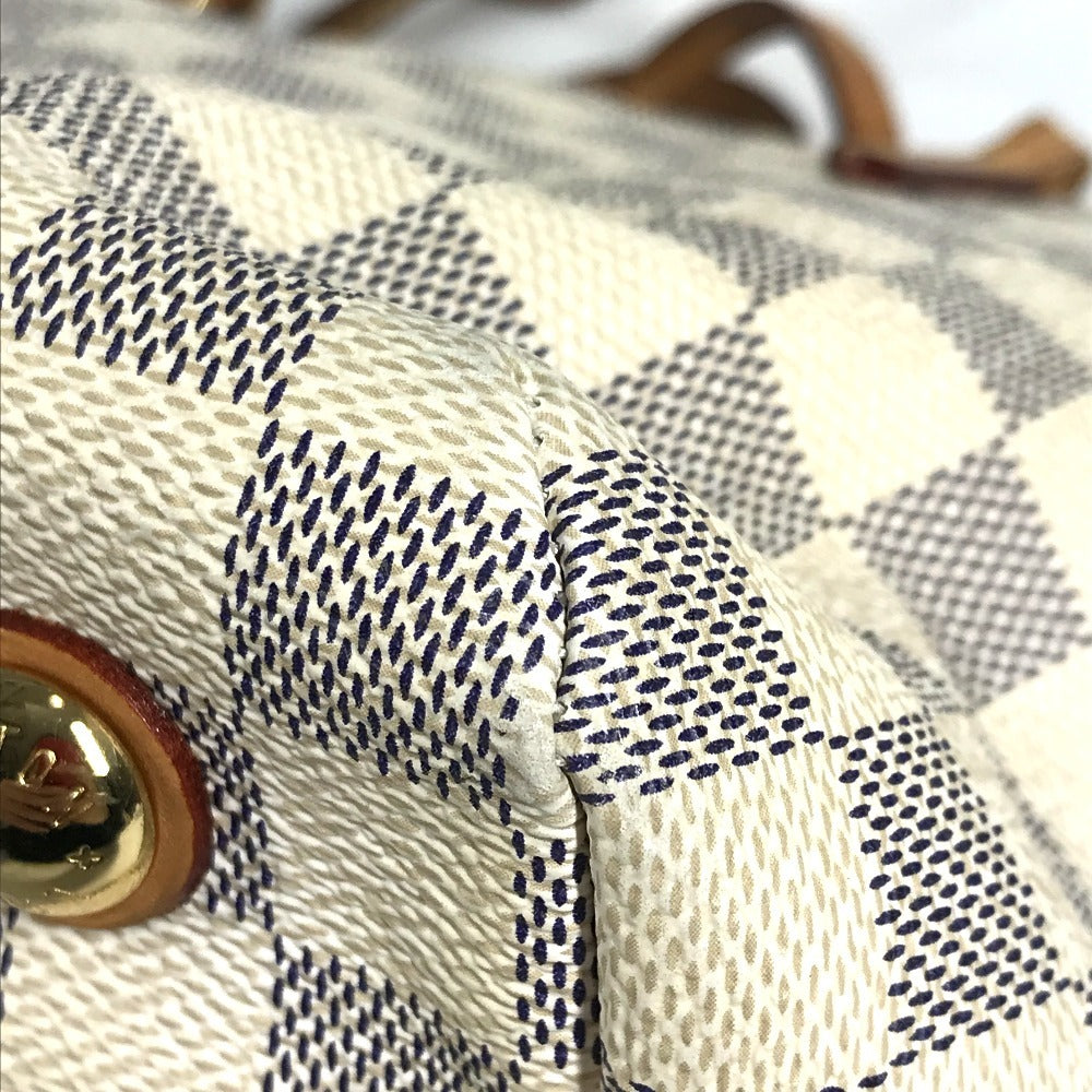 LOUIS VUITTON N41376 ダミエアズール カバPM カバ PM 肩掛け カバン トートバッグ ショルダーバッグ ダミエアズールキャンバス レディース ホワイト